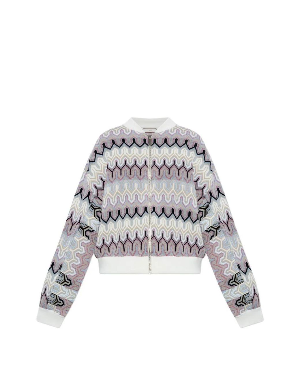 Giacca Con Zip di Akep in White