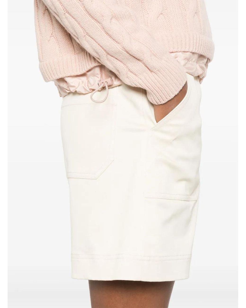 Moncler Natural Shorts