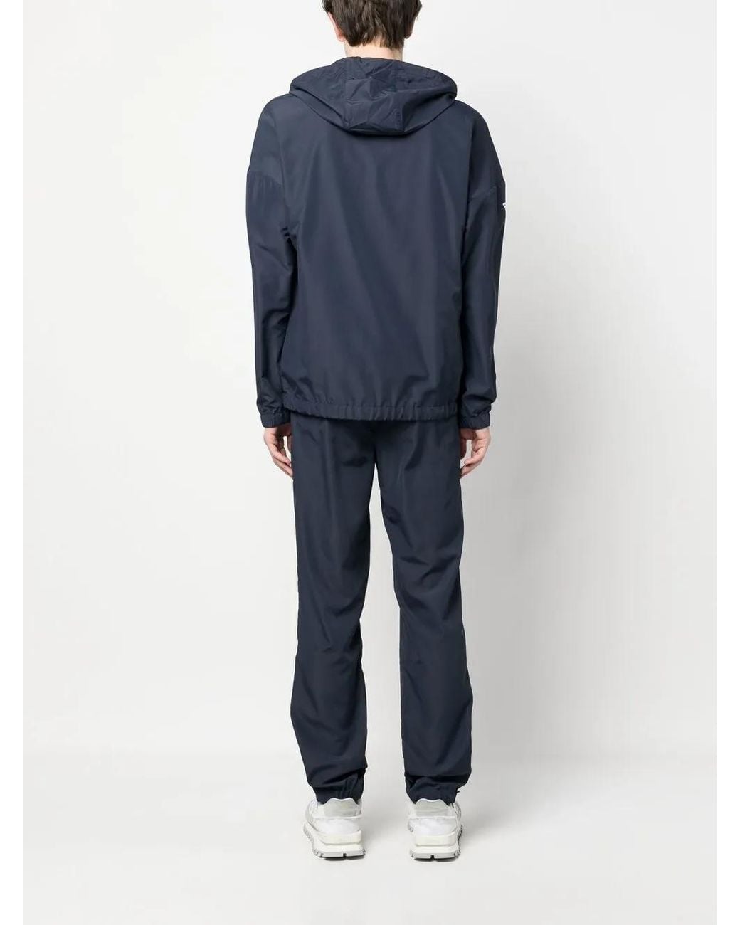 EA7 Blue Ventus7 Tracksuit With Zipped Hoodie And Joggers for men