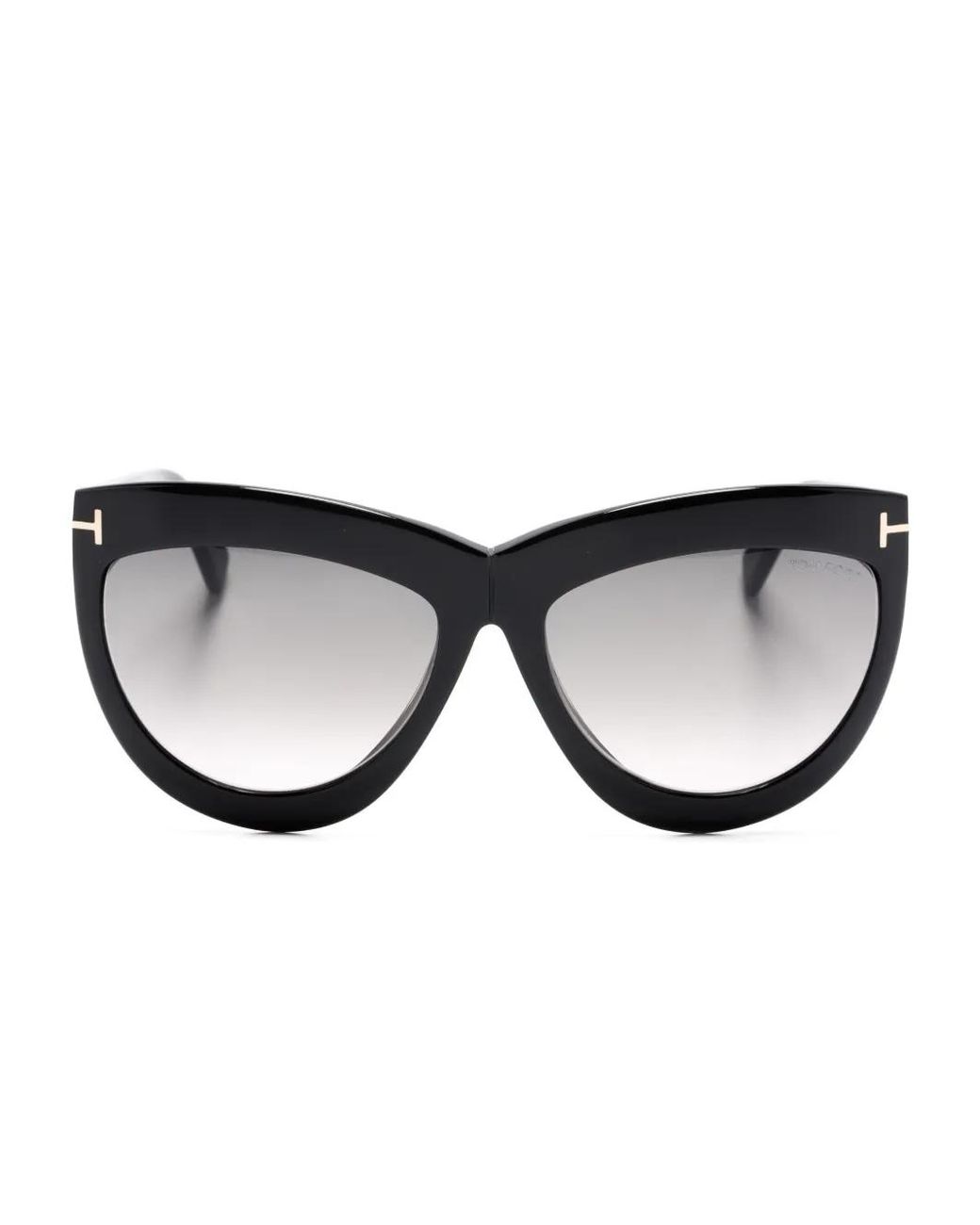 Tom Ford Black Doris Oversize-Frame Sunglasses