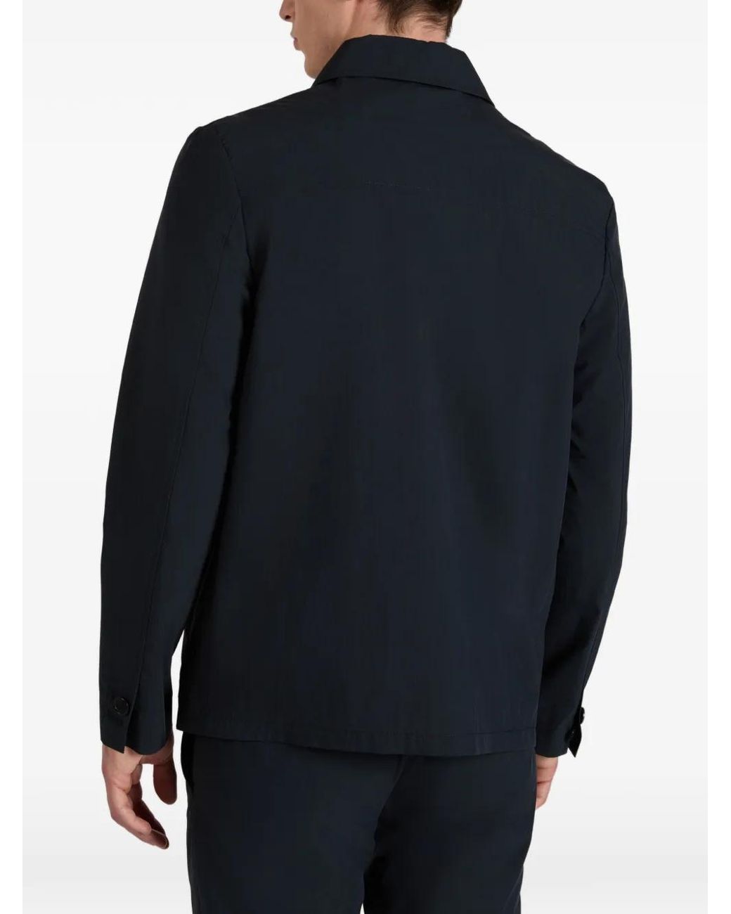 Slowear Blue Single-Breasted Jacket for men