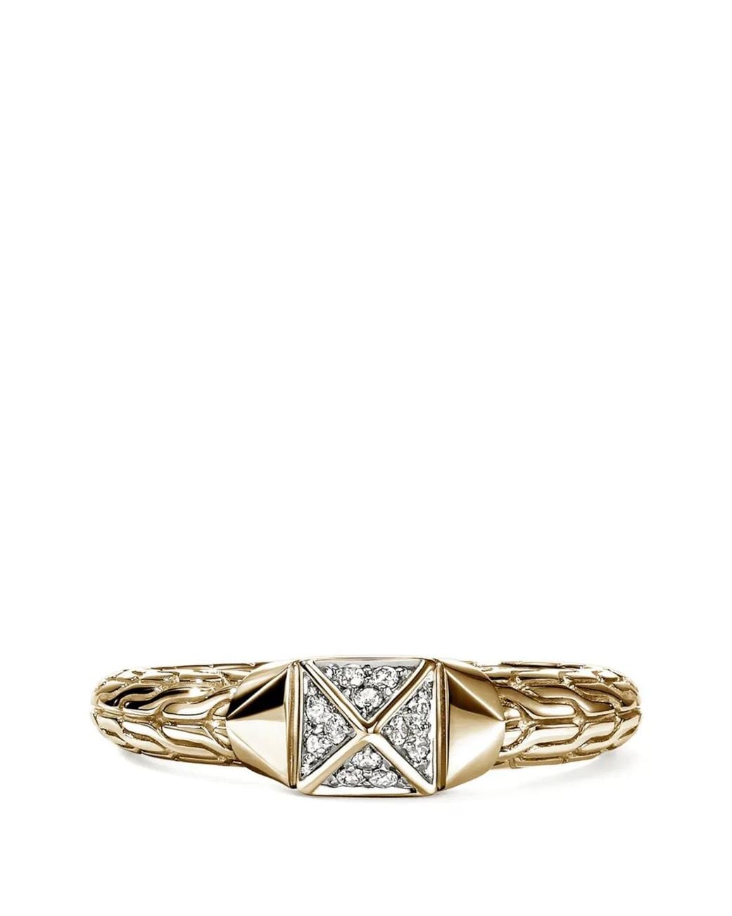 John Hardy Natural Diamond Stud Ring