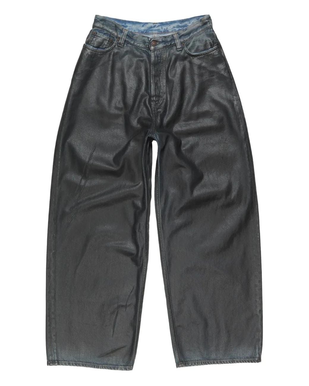 Acne Ruimvallende Jeans in het Gray voor heren
