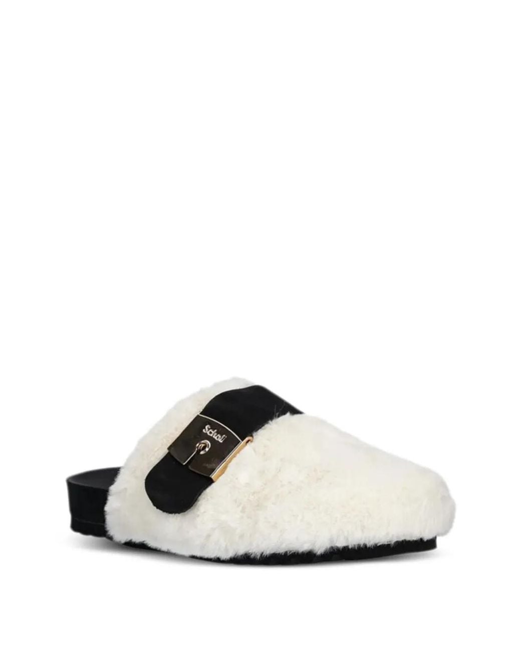 Scholl White Chaussons Alaska 3.0
