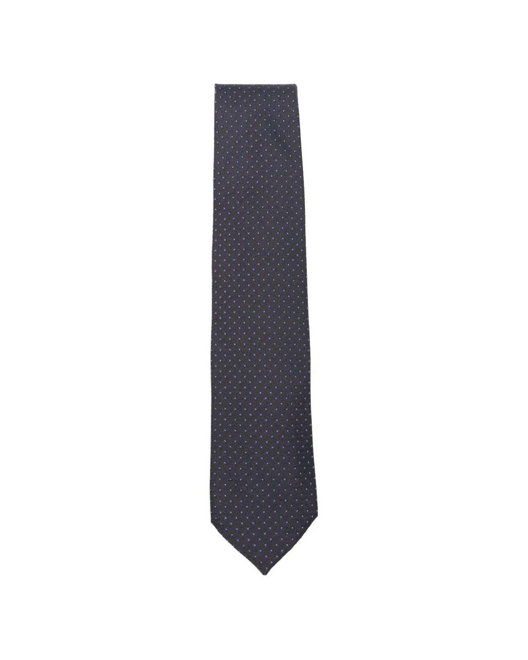 Corneliani Blue Geometric-Print Tie for men