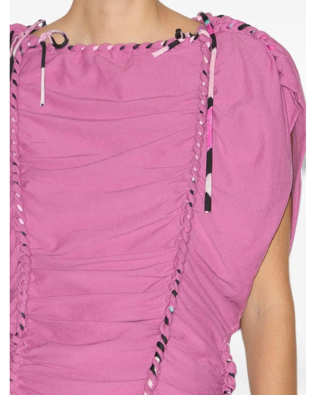 Isabel Marant Pink Zohra Top