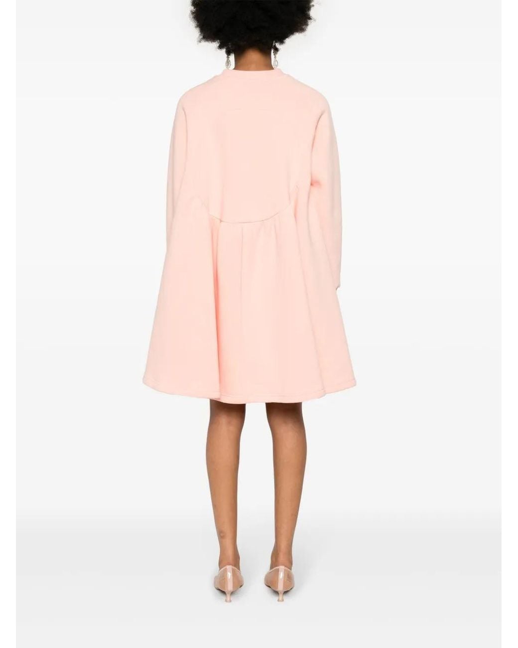 Ioana Ciolacu Calypso Sweatshirt Dress in Pink | Lyst