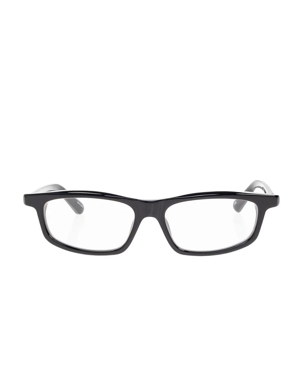 Jacquemus Black Cuadro Brille Mit Eckigem Gestell