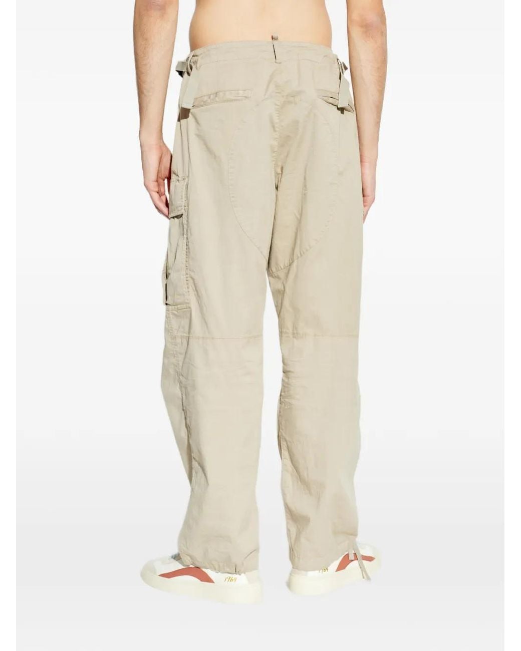 Straight Trousers DSquared² de hombre de color Natural