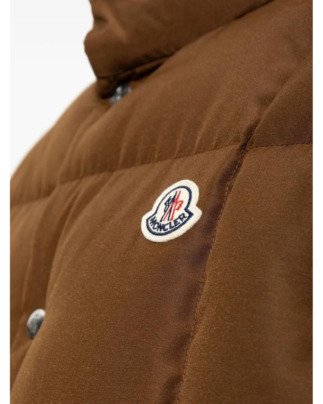 Moncler Brown Brumelune Quilted-Design Gilet for men
