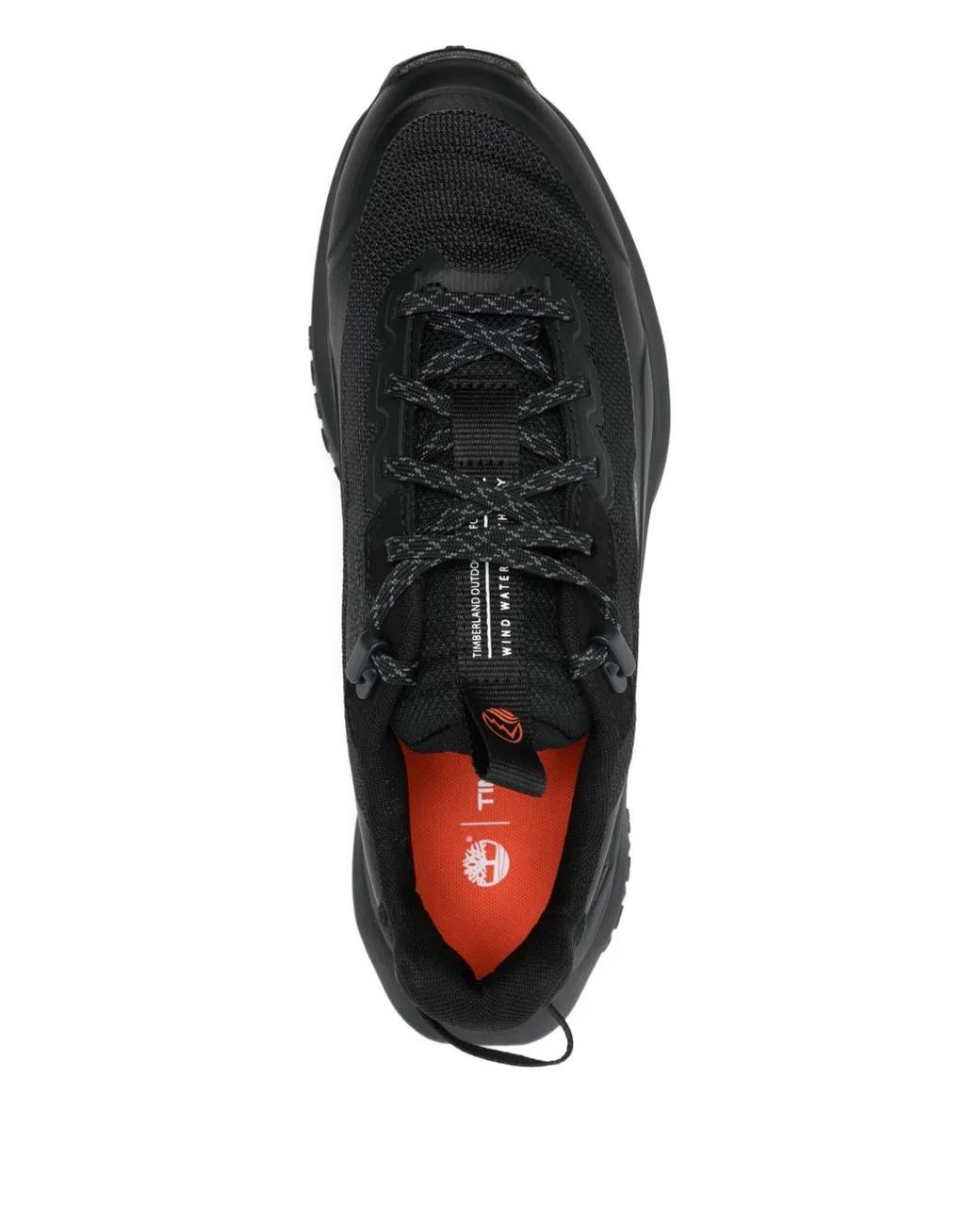 Timberland Black Logo-Print Sneakers for men