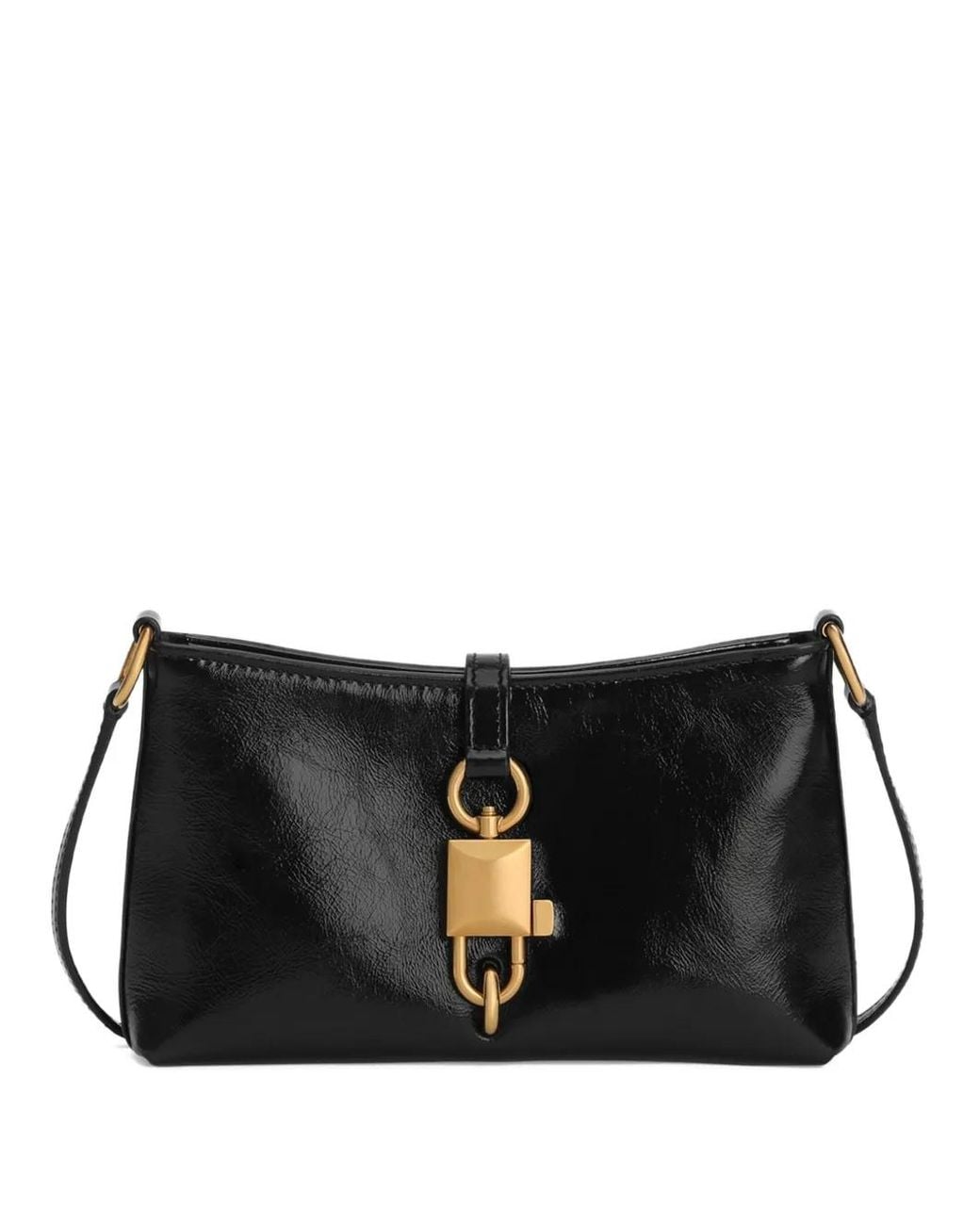 Dolce & Gabbana Black Lock Shoulder Bag