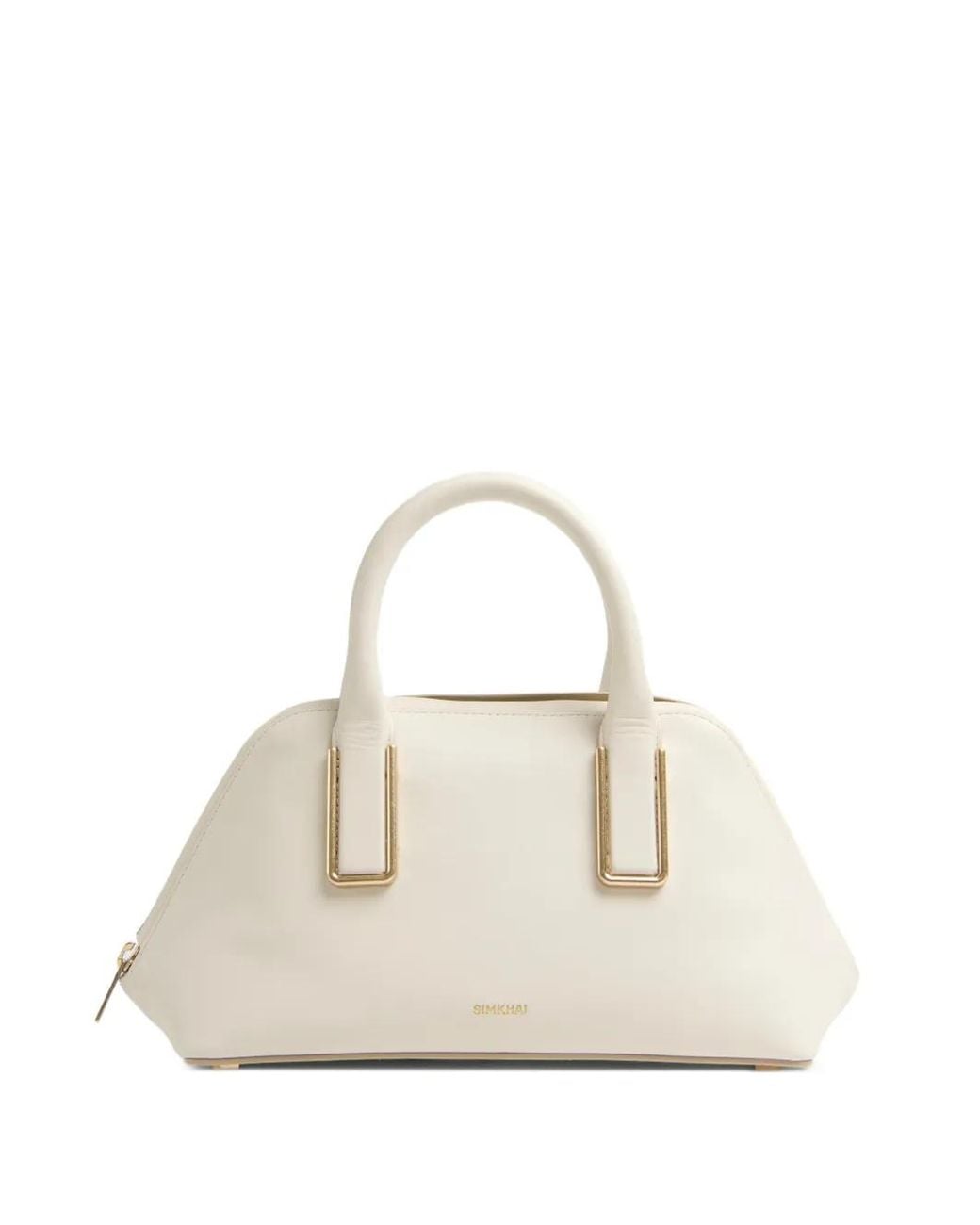 Jonathan Simkhai Natural Small Wynn Leather Tote Bag