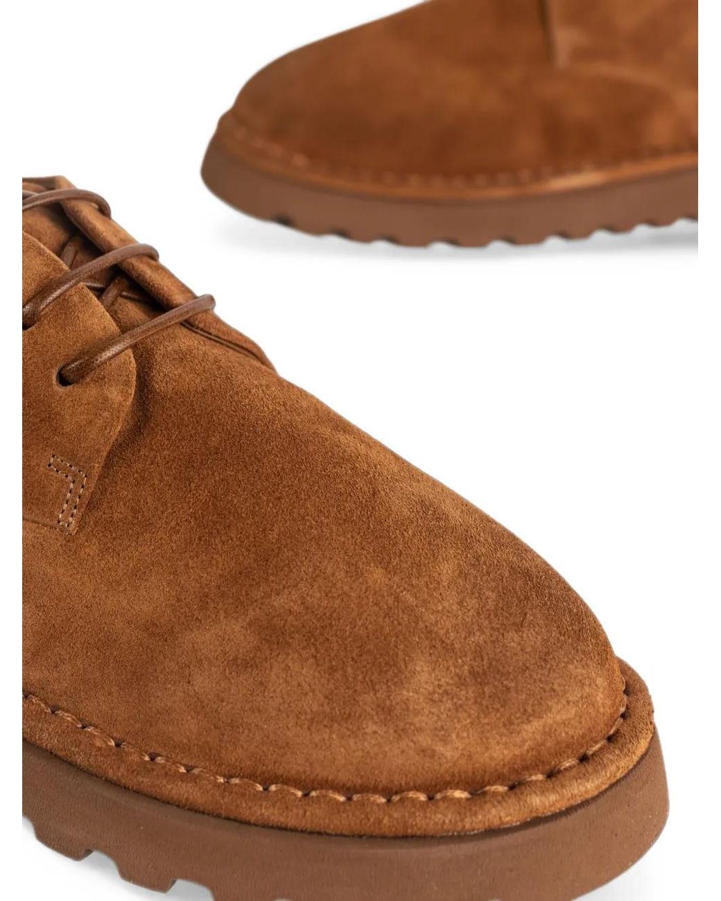 Marsèll Brown Sancrispa Alta Leather Derby Shoes