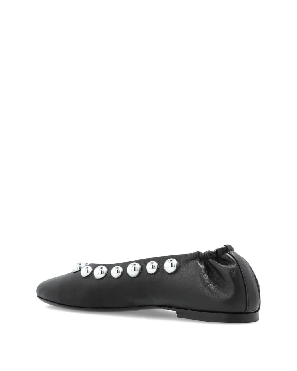 IRO Black Studded Ballet Flats