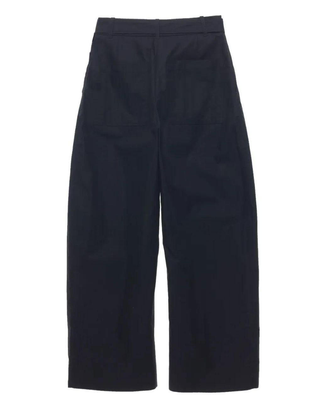 Studio Nicholson Blue Belted Trousers