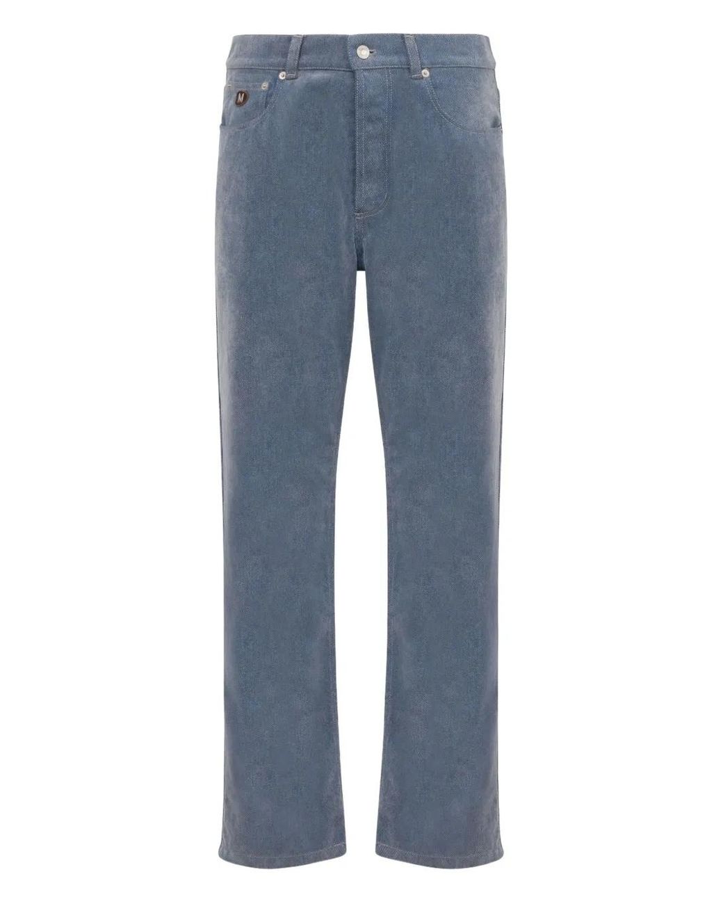 Moschino Jeans Mit Logo-Patch in Blue für Herren