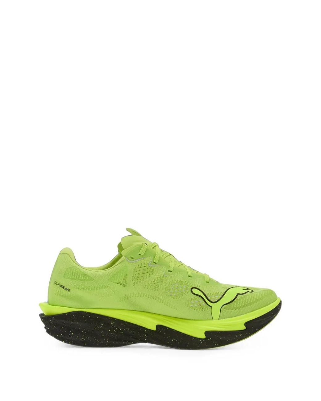 PUMA Green Deviate Nitro Elite 4 Running Sneakers for men