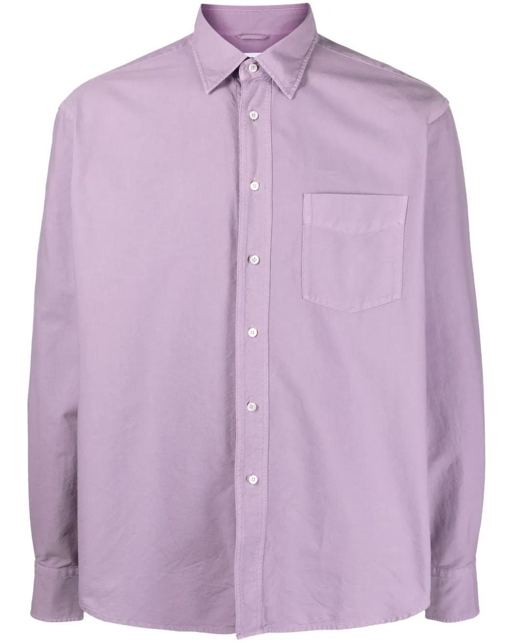 Aspesi Purple Camicia Fred Clothing for men