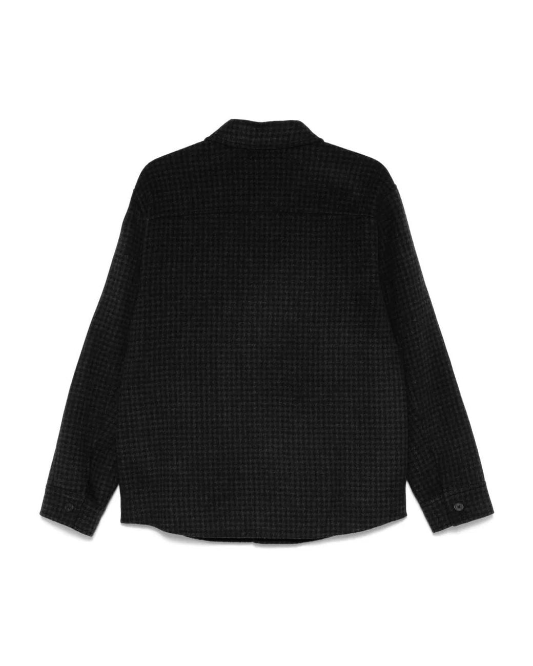 Theory Black Houndstooth-Pattern Jacket for men