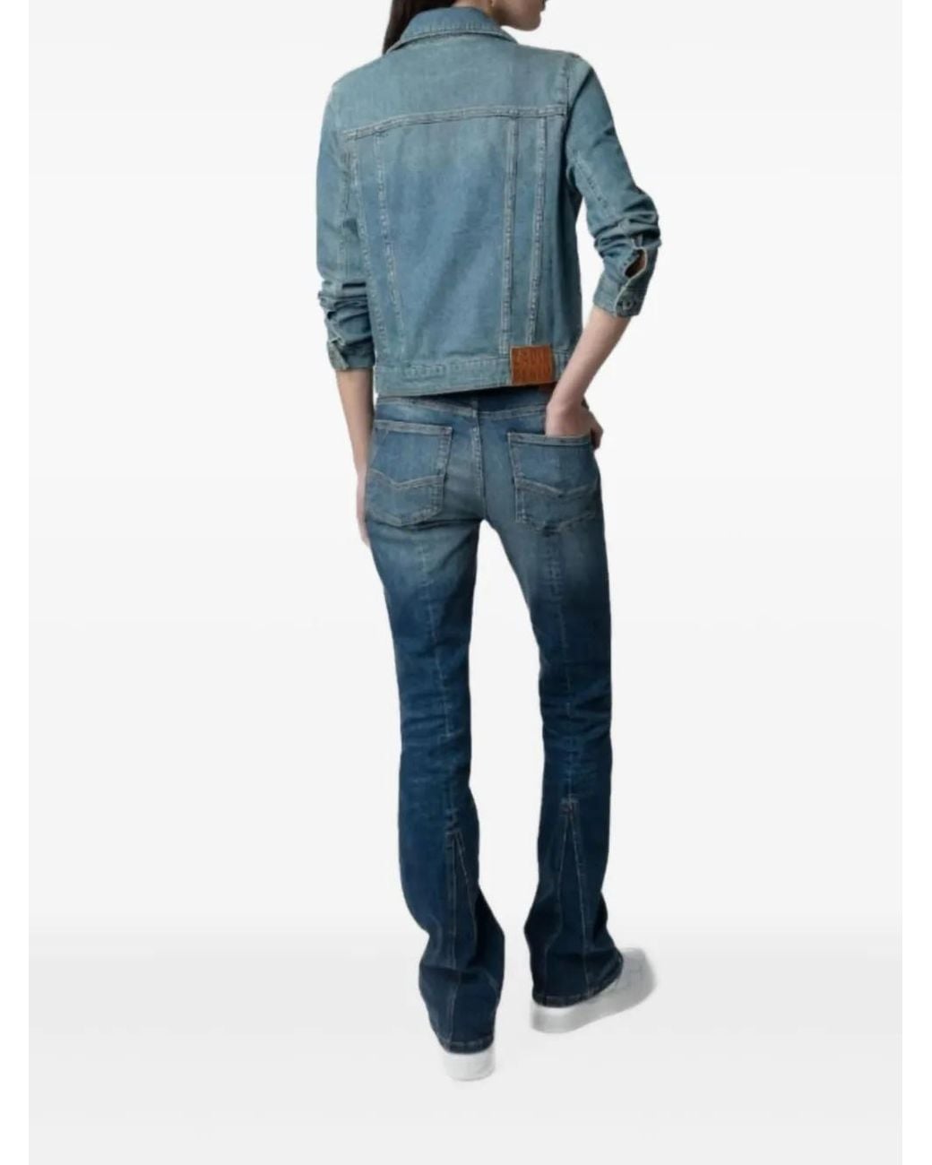 Zadig & Voltaire Blue Kioky Jacket