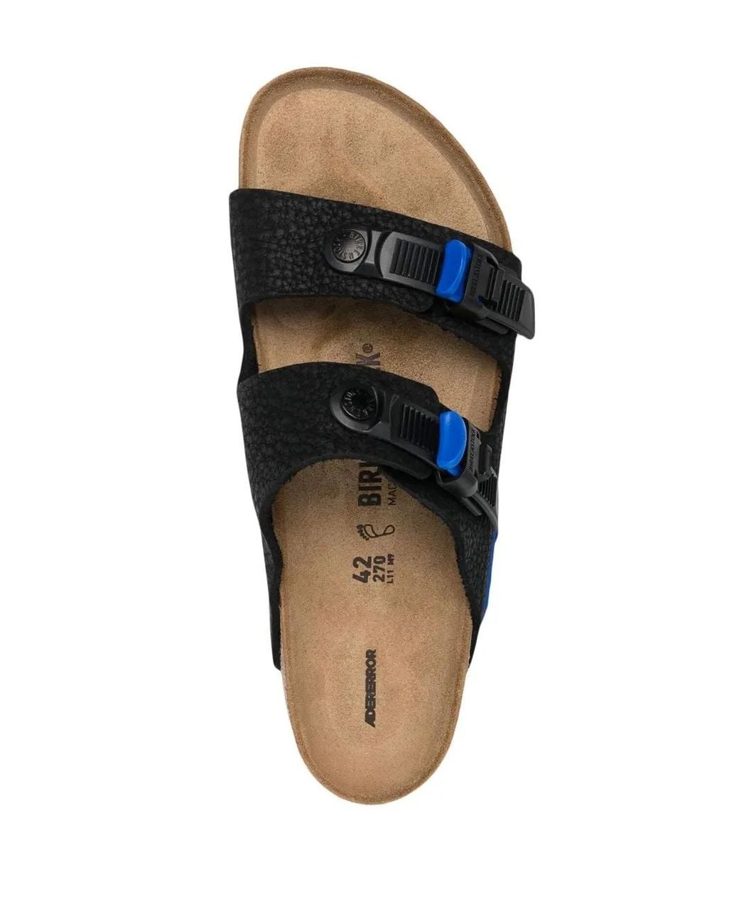 Birkenstock Black Double-Buckle Open-Toe Sandals