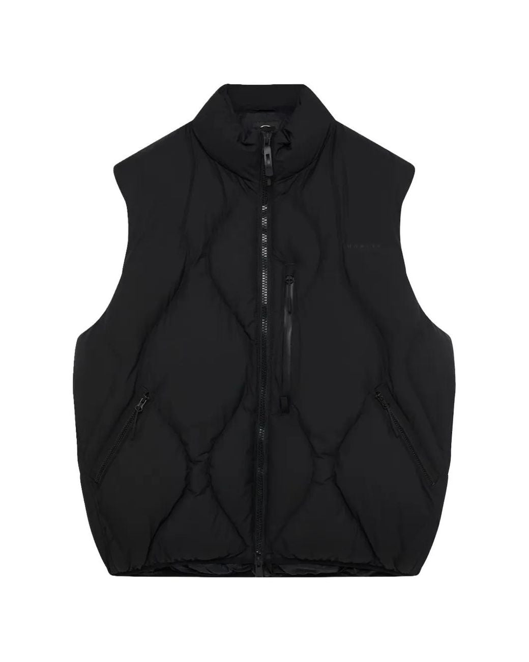 Oakley Black Urbanslope Quilted Gilet for men