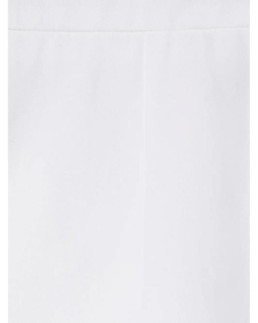 LaDoubleJ White Cotton Shorts