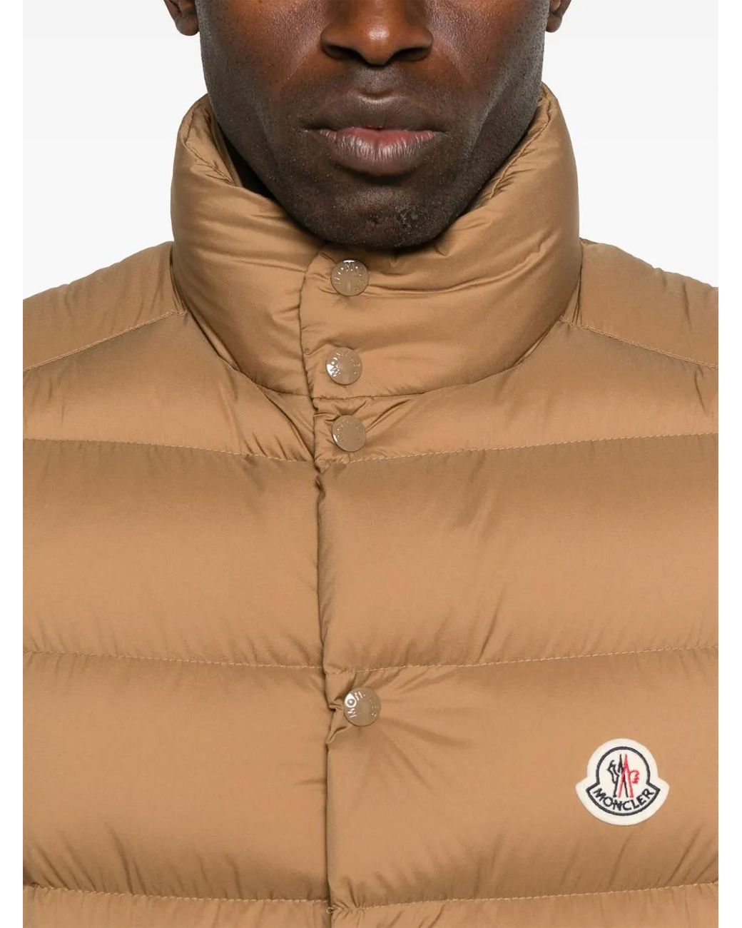 Chaleco Tibb Acolchado Moncler de hombre de color Brown