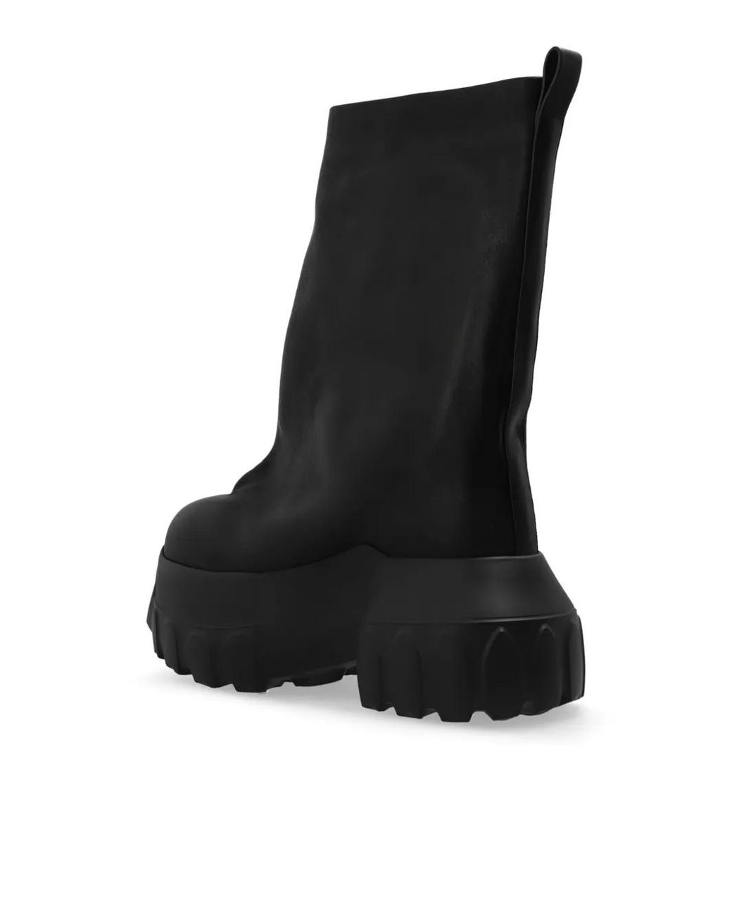 Rick Owens Black Mega Trator Boots