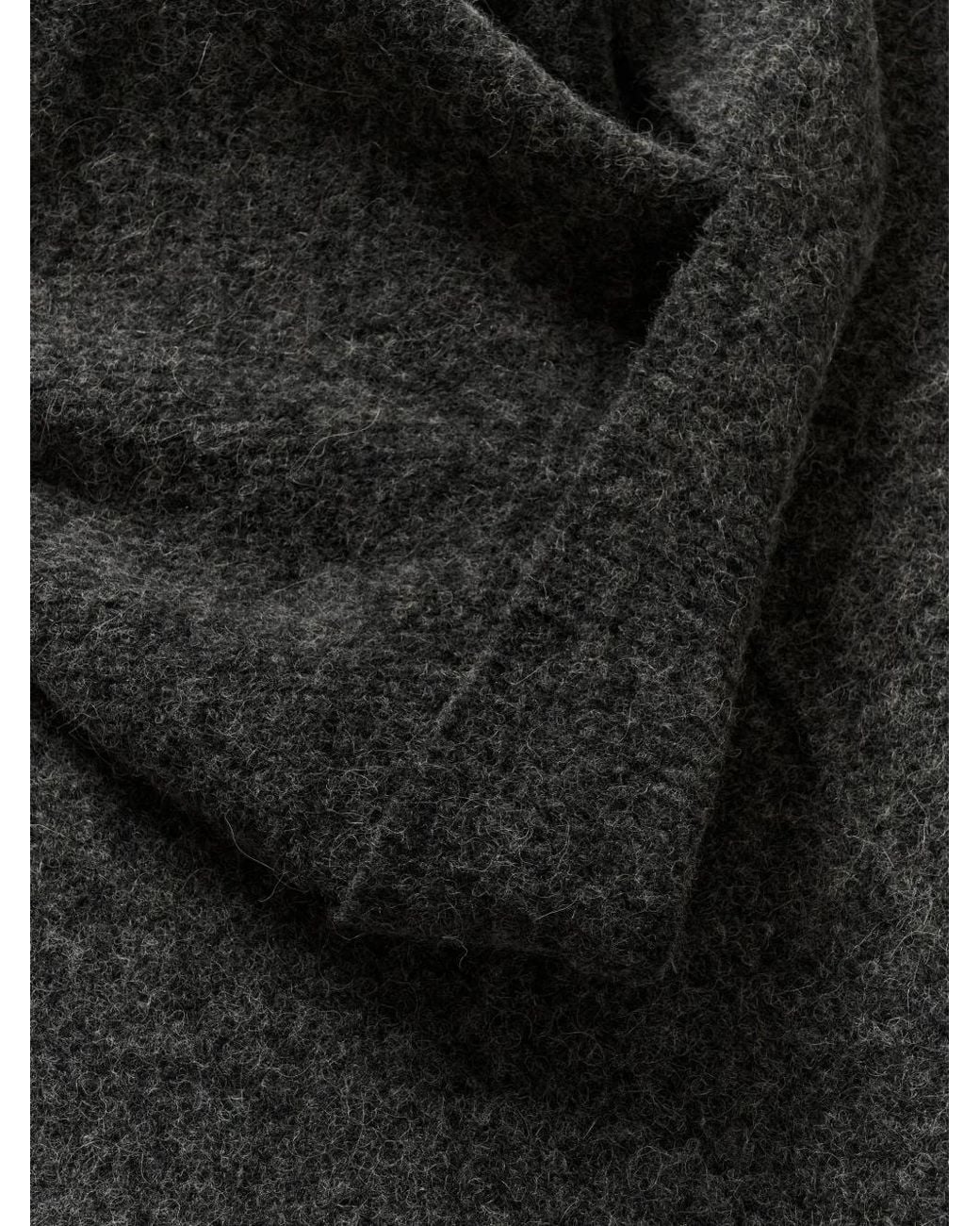 Gestuz Black Écharpe Alpha À Capuche