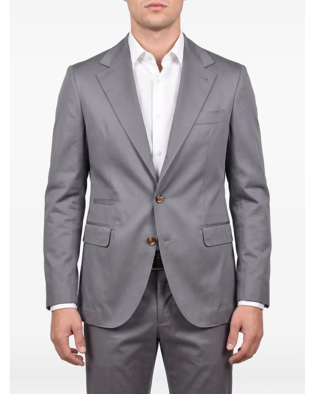 Brunello Cucinelli Colbert in het Gray voor heren