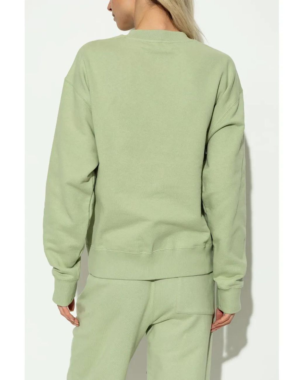 Jil Sander Green Cotton Sweatshirt
