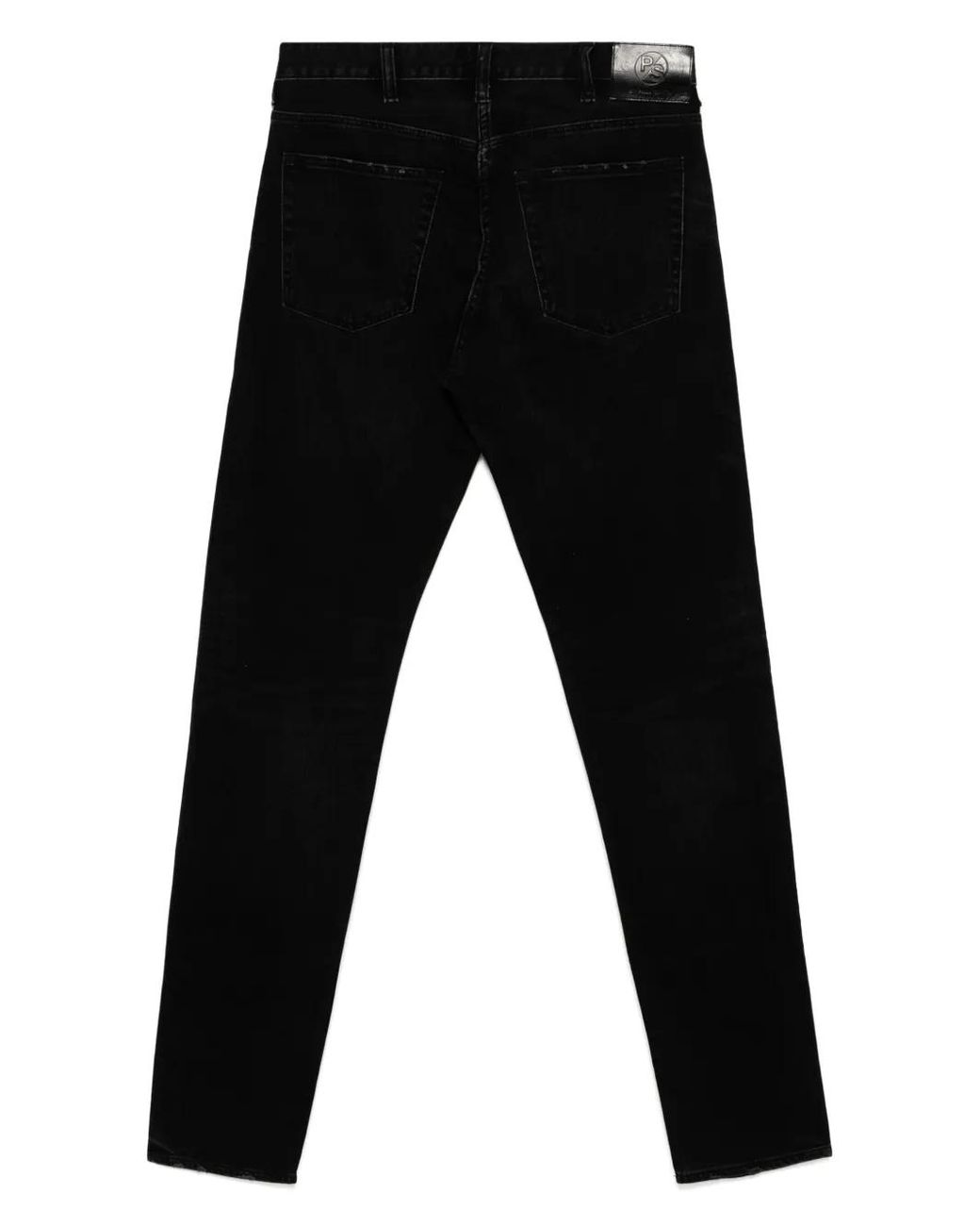 Paul Smith Black Straight-Leg Jeans for men