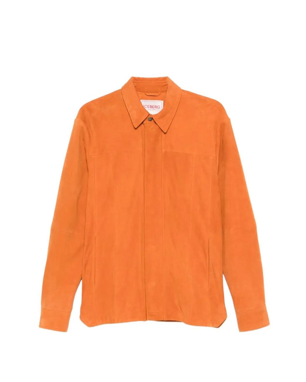 Iceberg Orange Button Shirt
