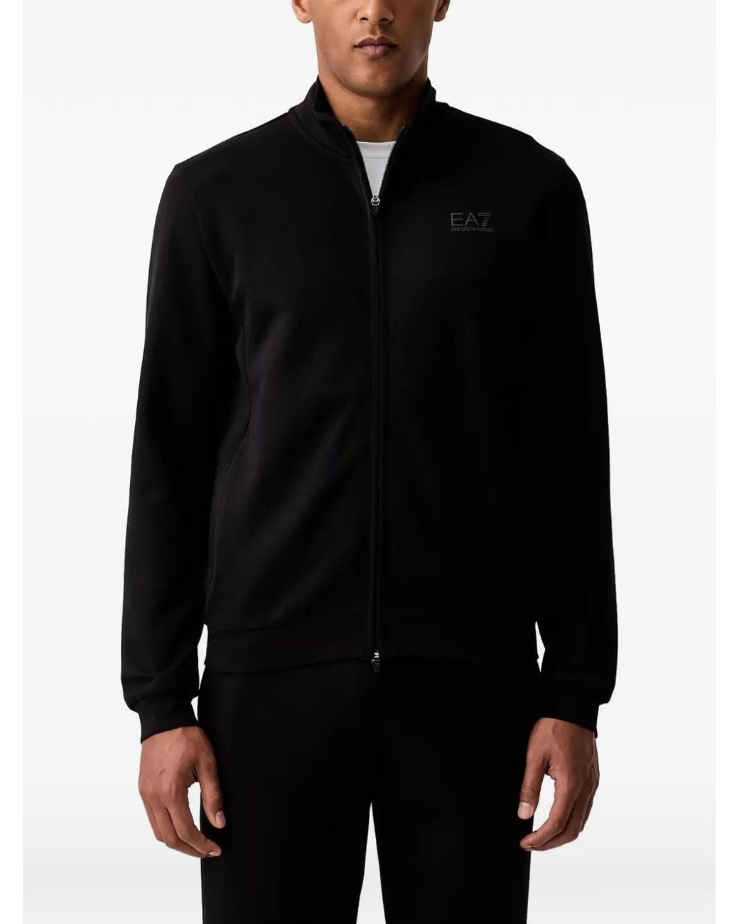 EA7 Trainingspak Met Logoprint in het Black voor heren