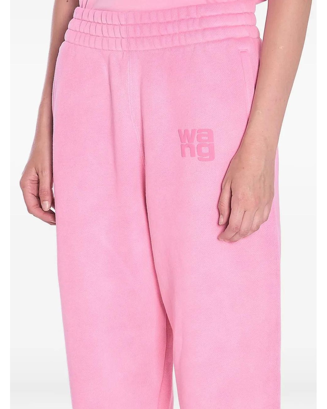 Alexander Wang Pink Essential Terry Classic