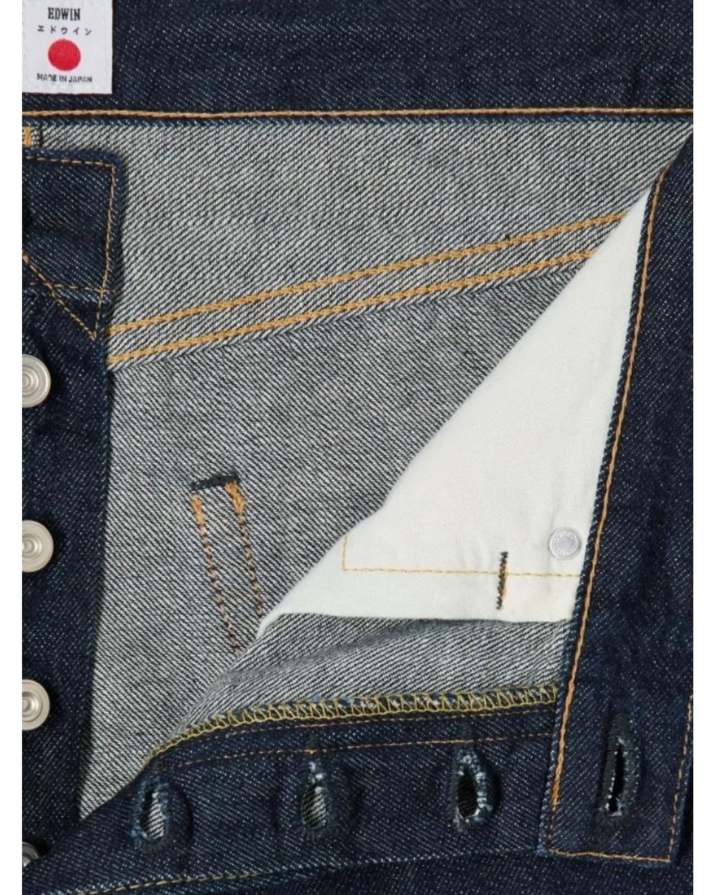 Edwin Blue Loose-Fit Jeans for men