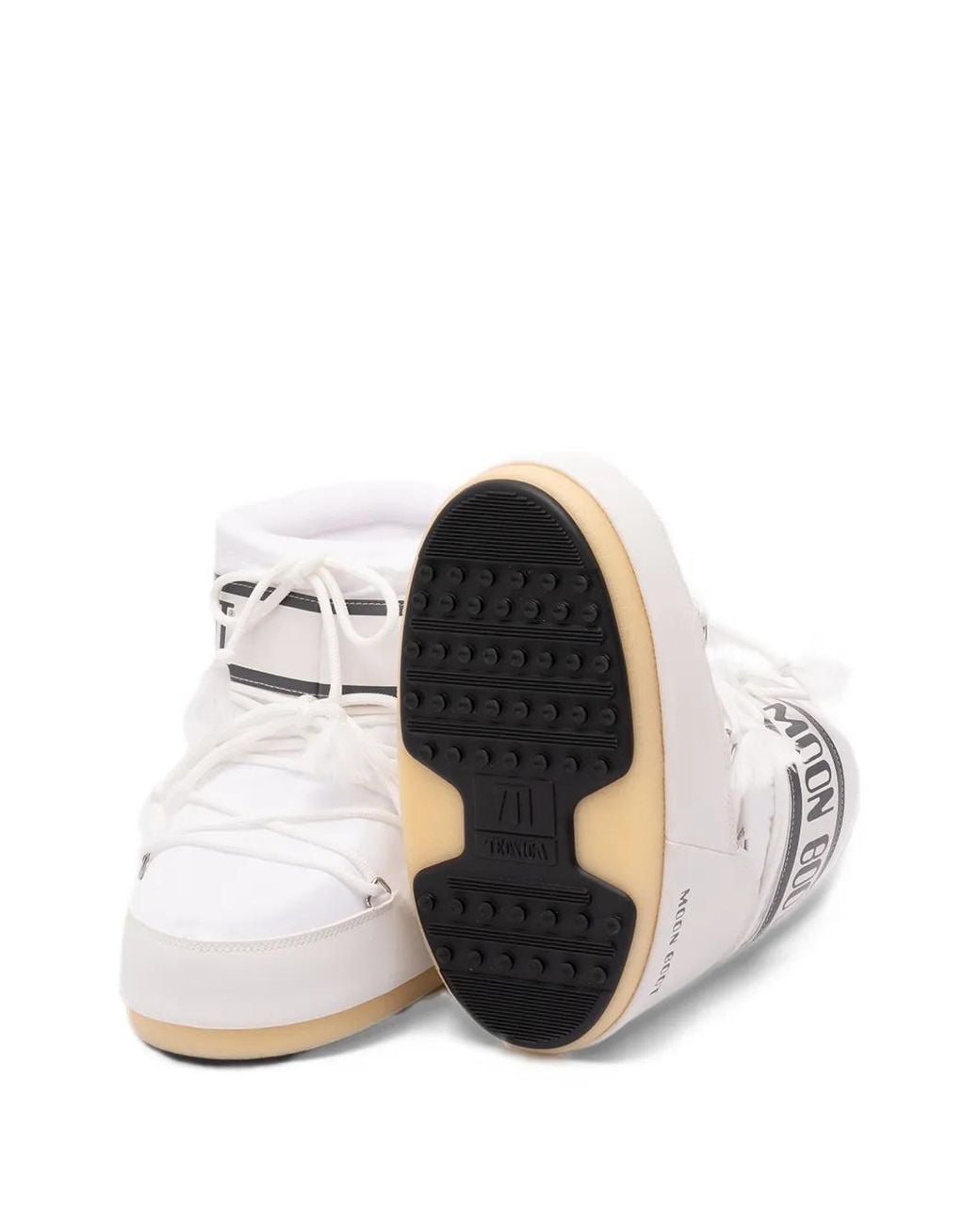 Moon Boot White Icon Low Nylon Boots