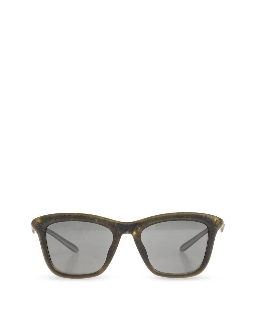 DIESEL Gray Rectangle Frame Sunglasses
