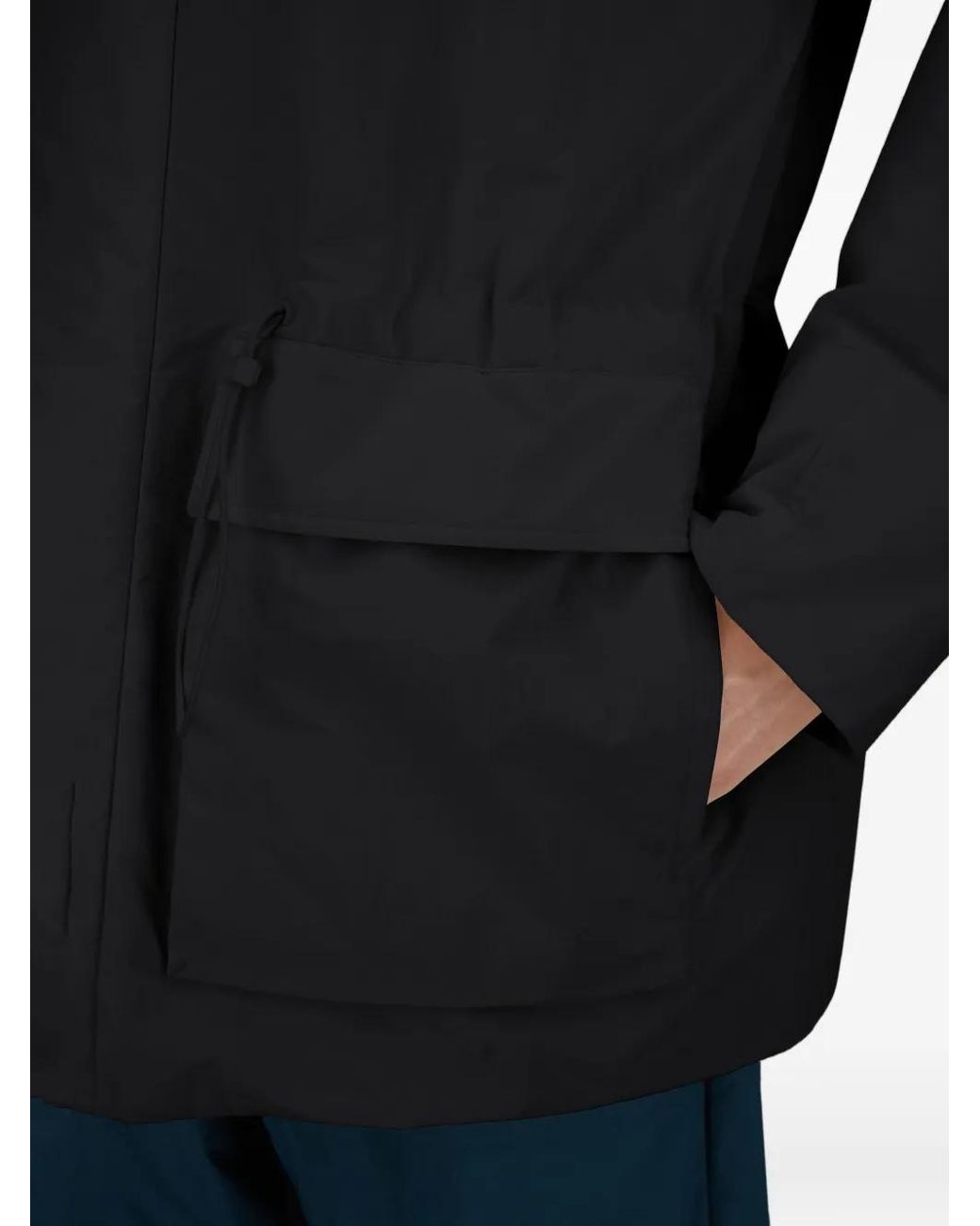 Herno Hoodie Mit Klappentasche in Black für Herren