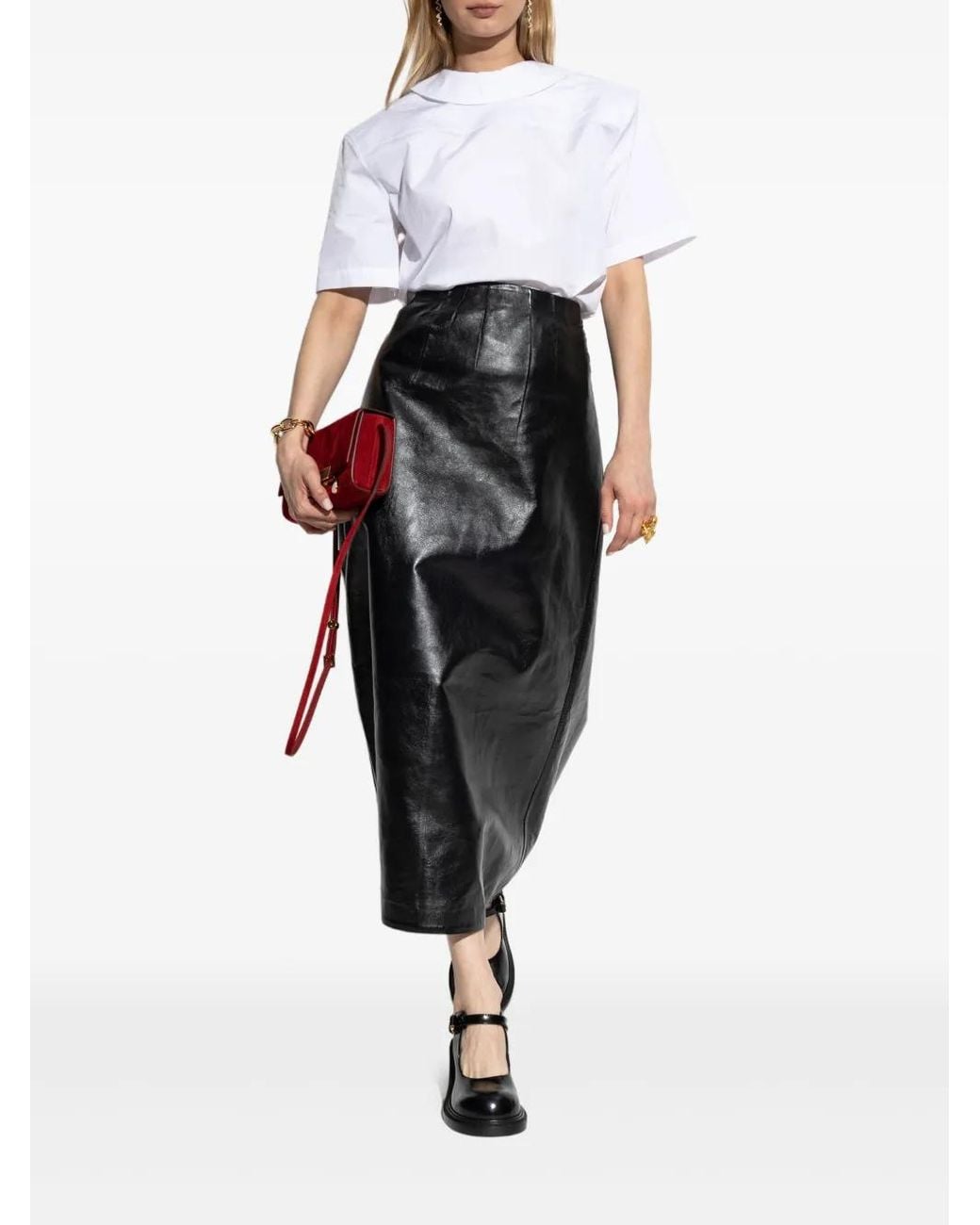 Marni White Buttoned Blouse