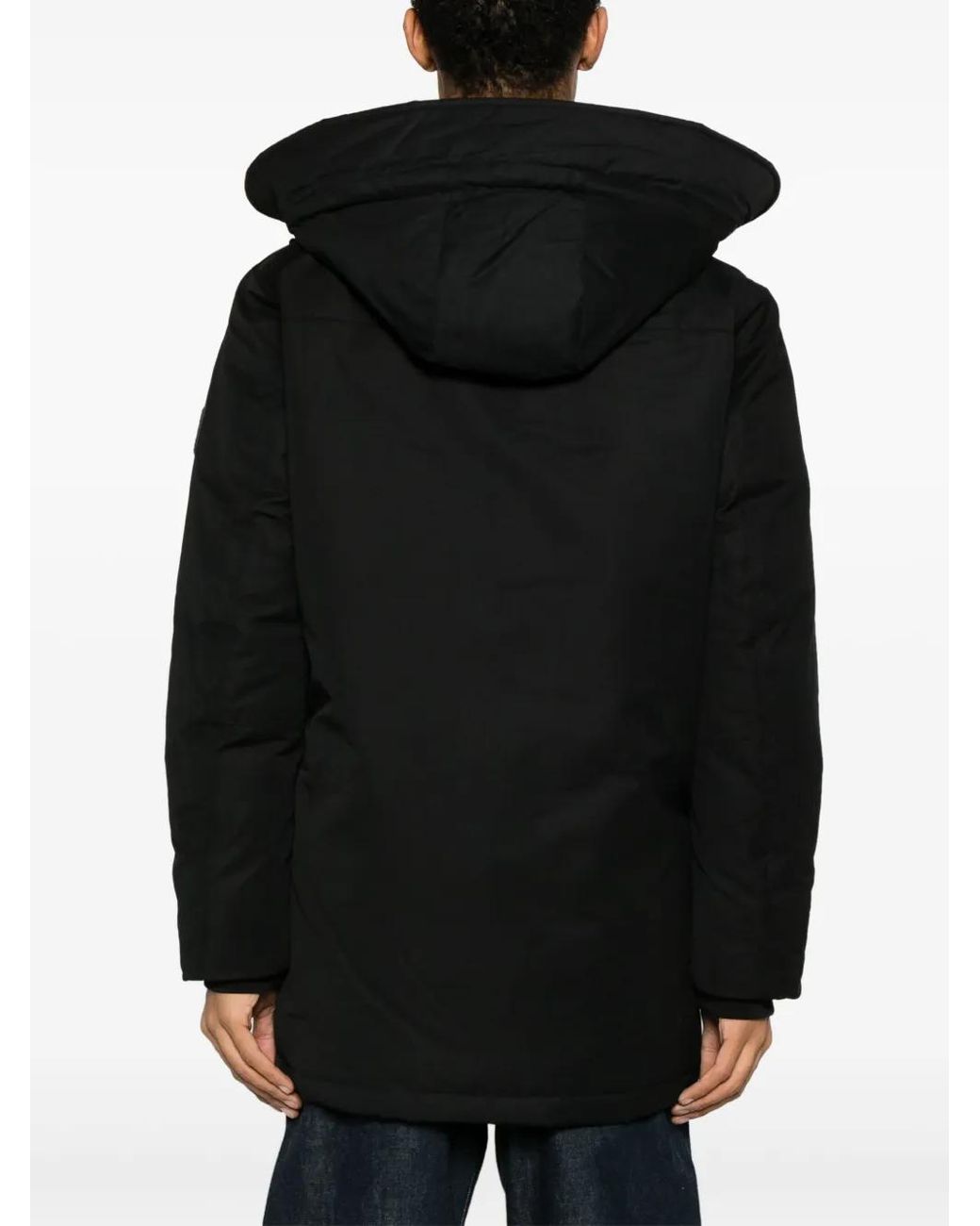 Tommy Hilfiger Black Rockie Duck-Down Parka for men
