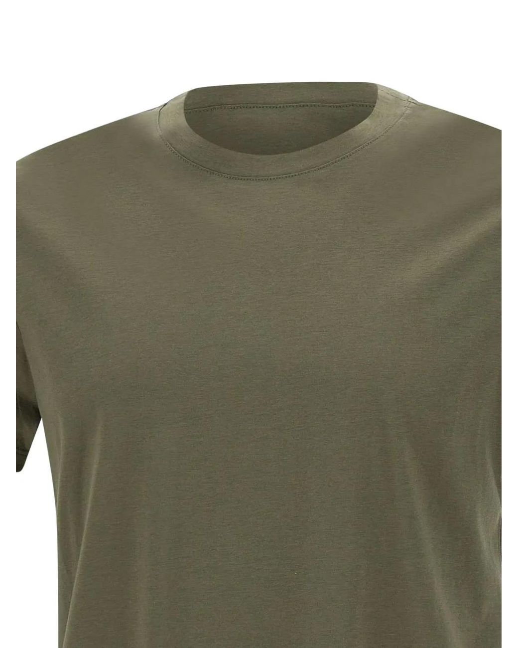 Kangra Green Crew-Neck T-Shirt for men