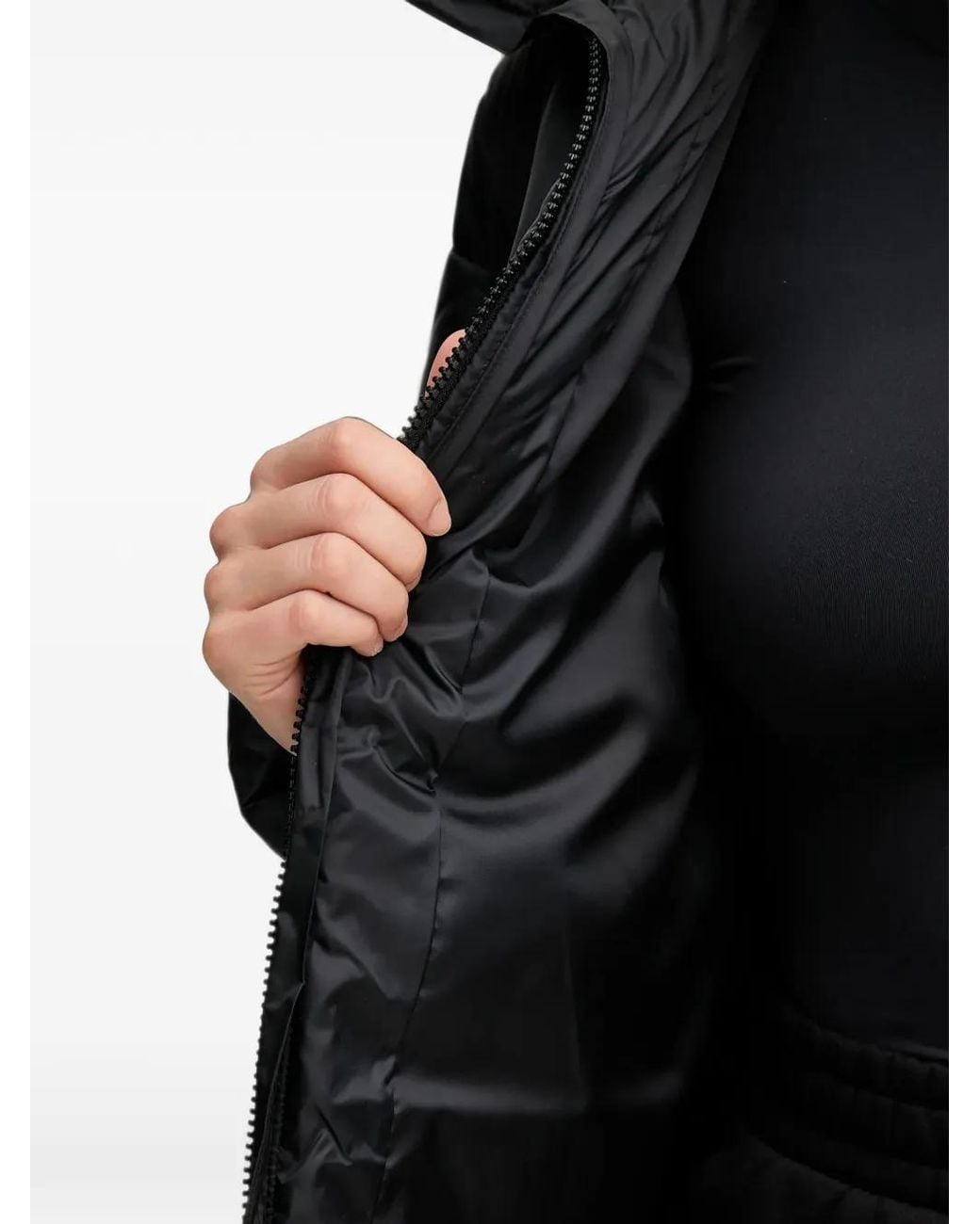 PUMA Black Essentials Hooded Padded Parka