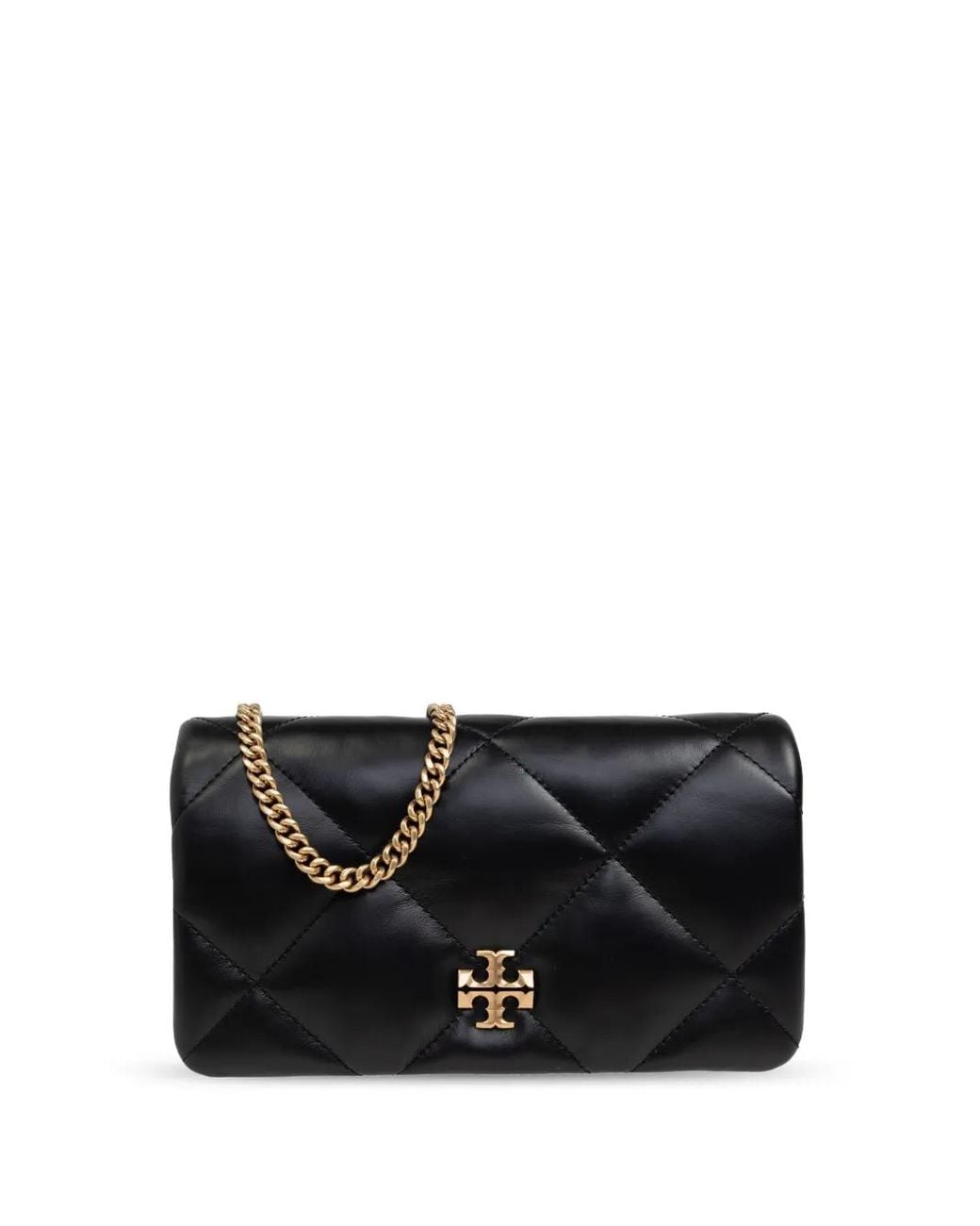 Tory Burch Black Kira Diamond Quilt Crossbody