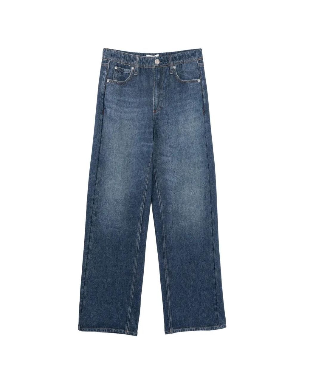 Rag & Bone Blue Jean À Taille Élastiquée