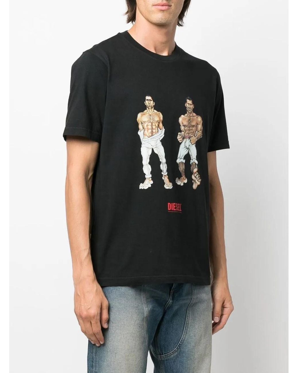 DIESEL Black X Tom Of Finland Foundation Pride T-Shirt