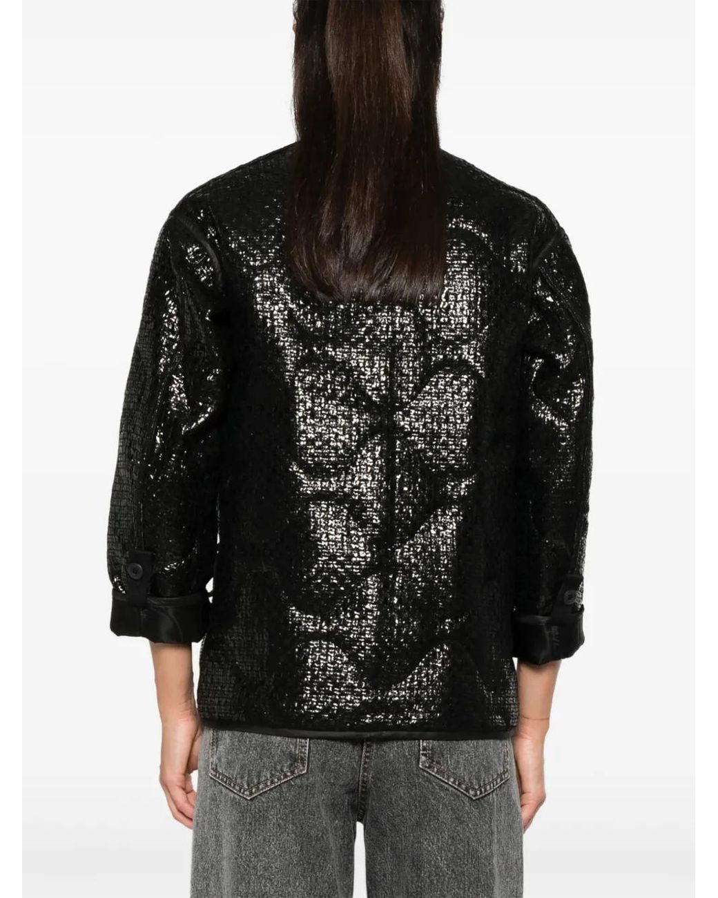 R13 Black Gothic Liner Jacket