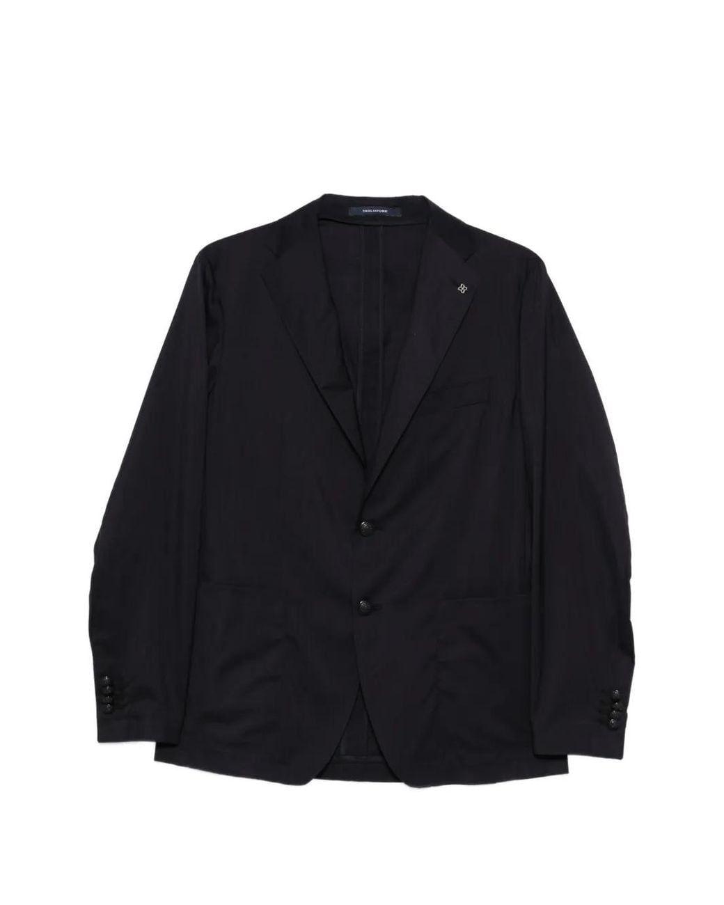 Tagliatore Blue Button-Fastening Single-Breasted Blazer for men